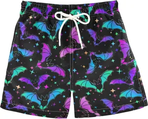 Aflyko Boys' Board Shorts Cute Toddler Swim Trunk Girls Beach Swimwear Bathing Suit