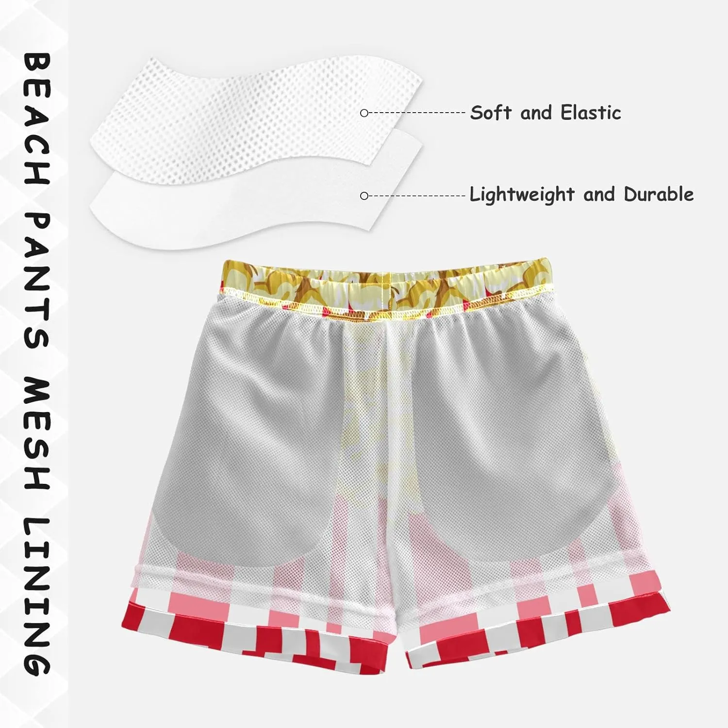 Aflyko Boys' Board Shorts Toddler Swim Trunk Girls Beach Swimwear Bathing Suit
