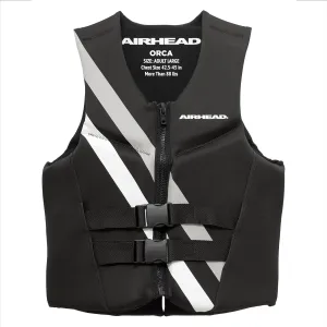 Airhead Orca Neoprene Kwik-Dry Neolite Life Jacket, USCG Approved Adult, Youth and Child Sizes